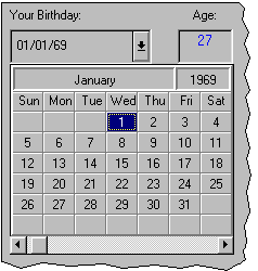 Not enough controls in calendar