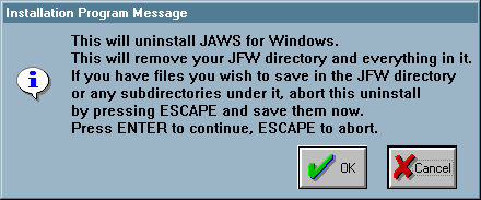 Be careful, uninstalling this program might just bite you...