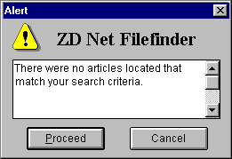 ZDNet's File Finder Screenshot